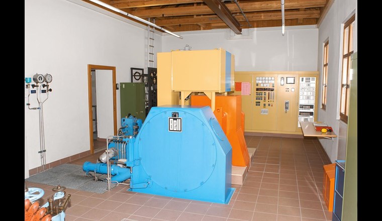 Das Kraftwerk in Blumenstein