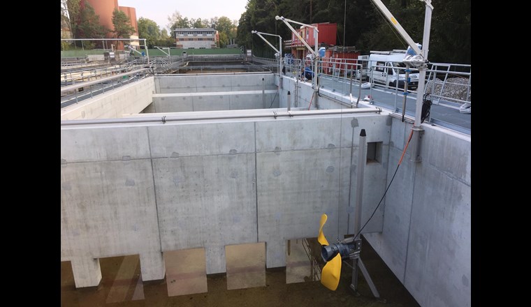 Bereits Anfang 2019 wird die 4. Reinigungsstufe in Betrieb genommen.