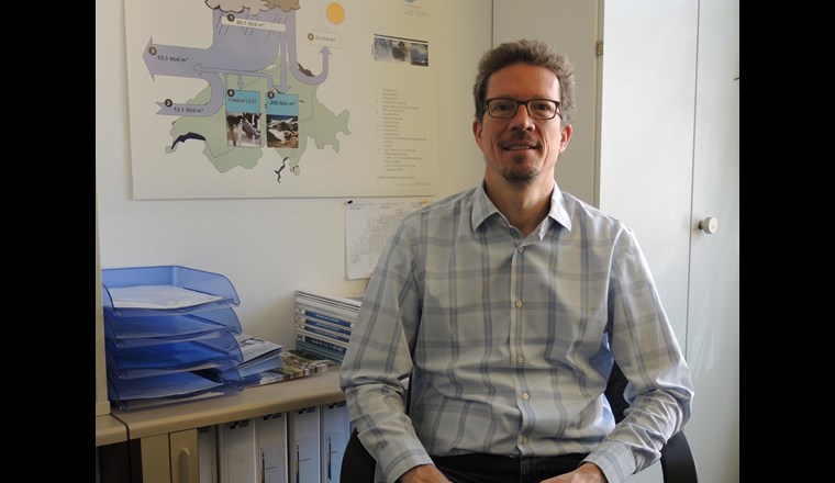 Matthias Freiburghaus: "Die Gesamtwasserabgabe pro Person und Tag war 2017 mit 299,5 Litern gleich wie 2016."