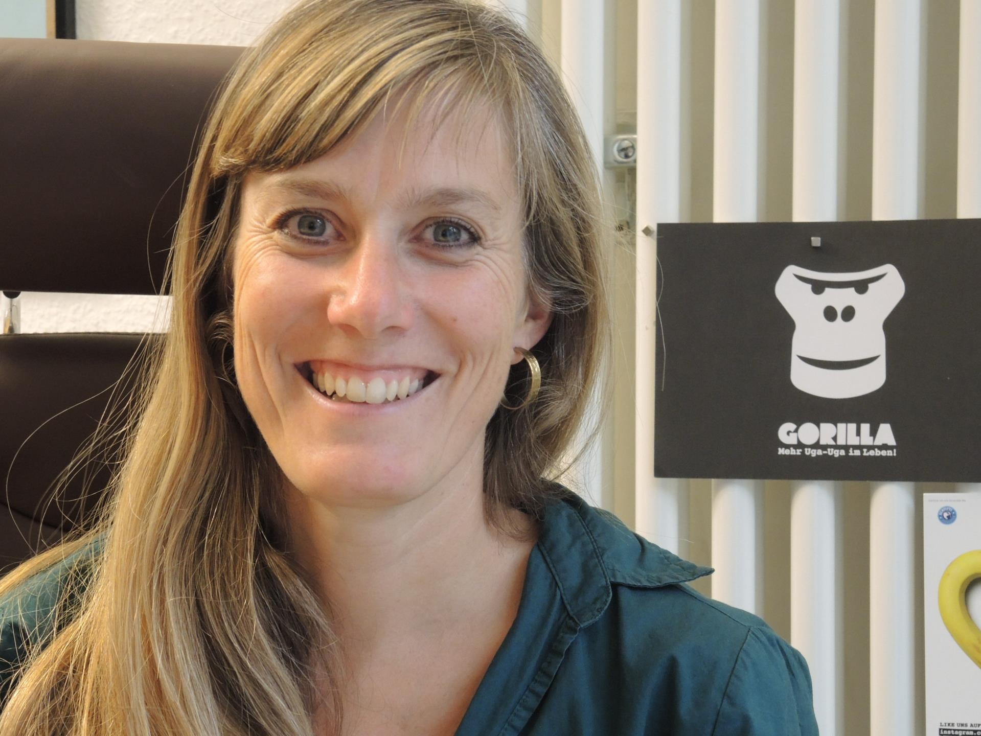 Kathrin Steiger, Geschäftsführerin der Schtifti Foundation: «Gorilla» ist das grösste Gesundheitsförderungs- und Bildungsprogramm in der Schweiz."