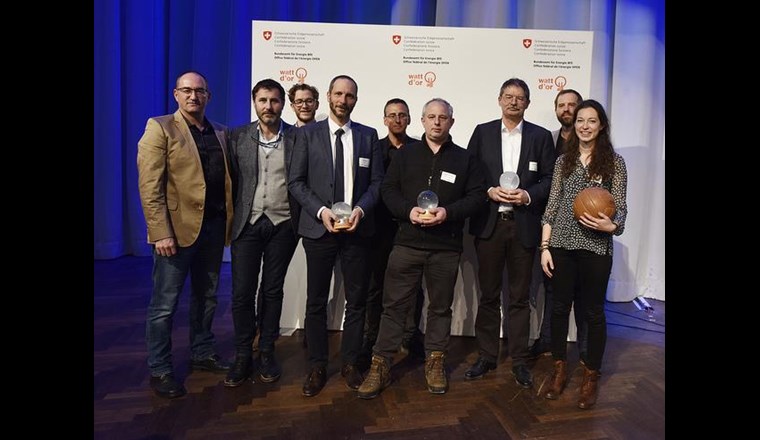 Empa, Eawag und dransfeldarchitekten ag haben den Spezialpreis Transition gewonnen.