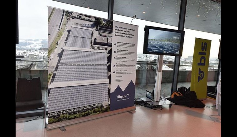 Doppelte Nutzung von Infrastrukturflächen:  Die bewegliche Leichtbau-Solaranlage "Horizon" macht es möglich. Sieger in der Kategorie Erneuerbare Energien.