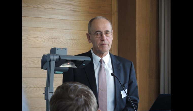 Erich Mück, Leiter der Wasserversorgung Zürich.