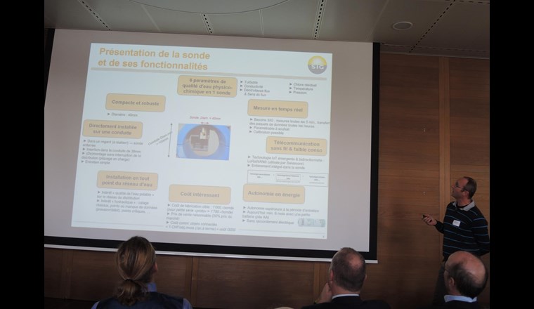 Blaise Jeanneret von den Services Industriels de Genève (SIG).