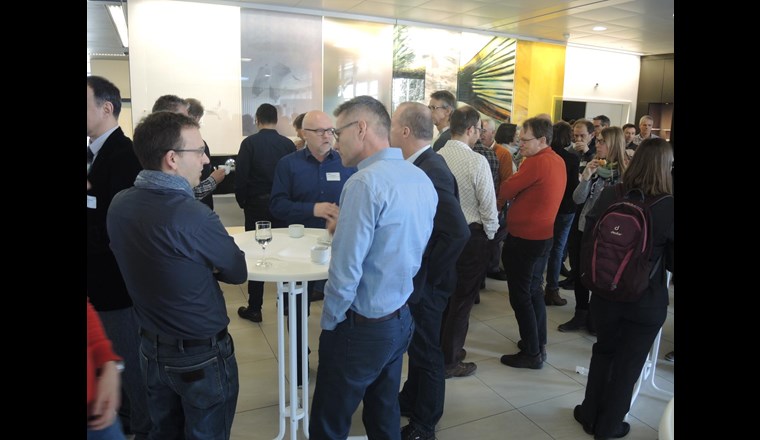 ... und im intensiven Gespräch während einer der Pausen.