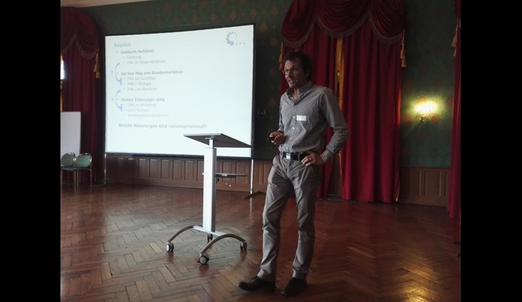 In seinem Referat ging Adriano Joss der Frage nach: «Welche Verfahren können gebaut werden?»