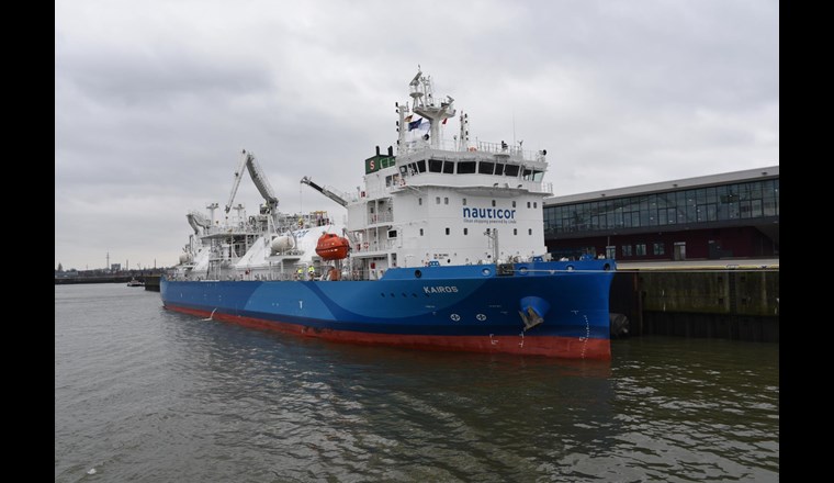 Die «Kairos» ist ein wichtiger Baustein für die Nutzung von LNG in der maritimen Branche. (©HHM/T. Reincke)