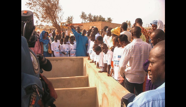 An der Umsetzung des SDG 6 im globalen Süden sind zwischen 50 und 100 Schweizer Akteure involviert – darunter auch die Eawag. (Bild: Eawag)