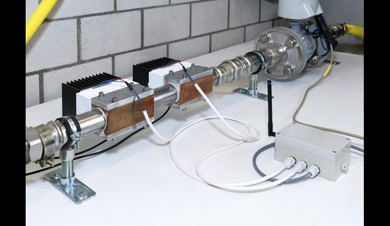 Das Überwachungssystem gewinnt die nötige Energie aus Temperaturunterschieden in der Umgebung.