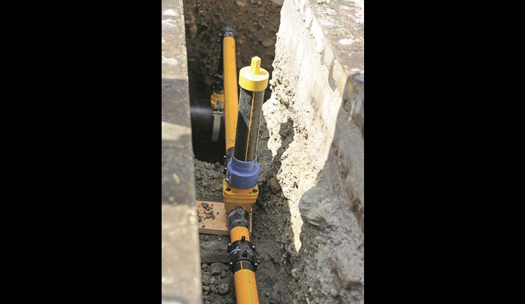 Geschlossene Armatur