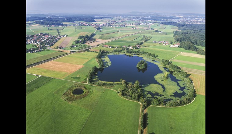 Trophischer Zustand zu 163 Schweizer Kleinseen. Im Bild: Inkwilersee (© M. Zeh)