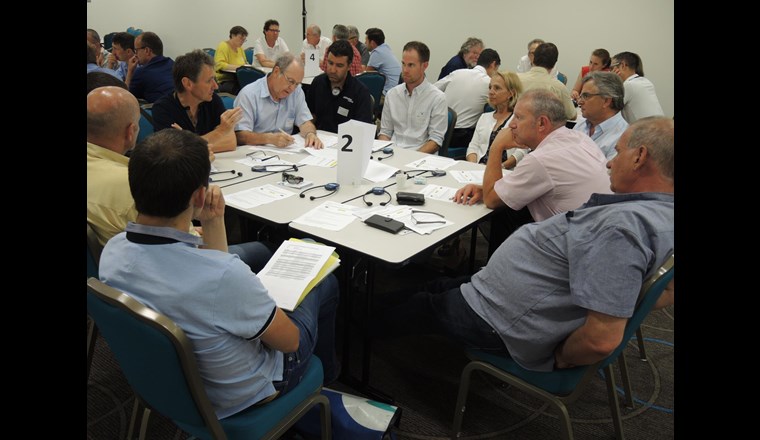 Rund siebzig Personen nahmen am Nachmittag am Forum zur Trinkwasserinitiative teil.