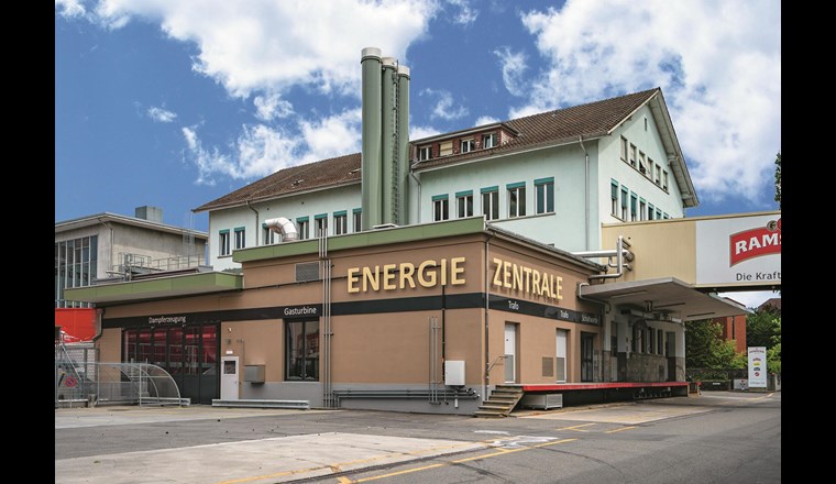 Die Dampfzentrale in Sursee produziert jährlich rund 25 000 Tonnen verdichteten Dampf. (© zVg eicher+pauli)