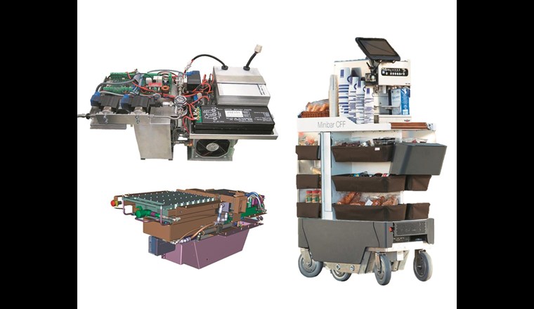 Integration des Brennstoffzellensystems in die IHPoS-Minibar.