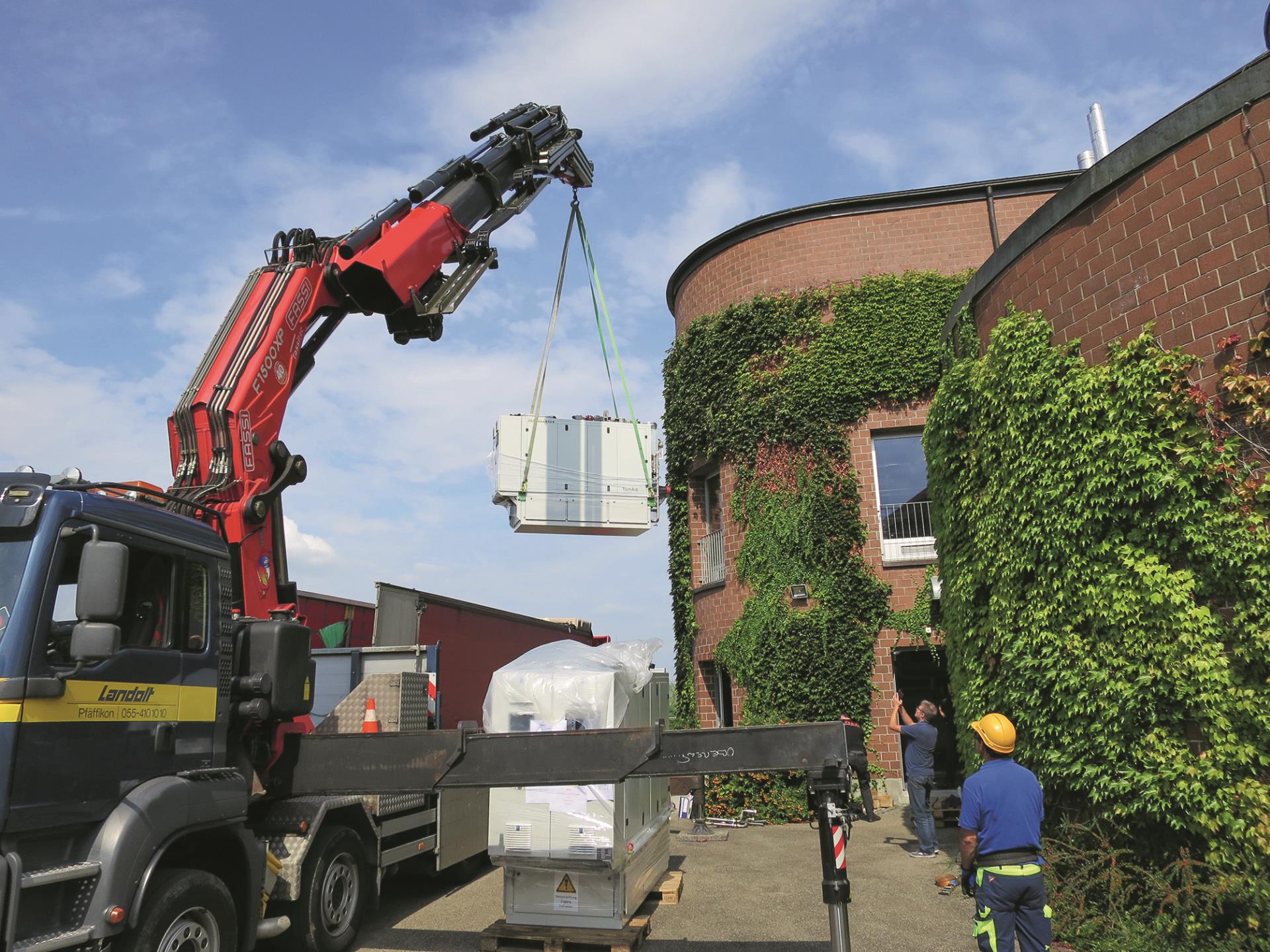 Dank der einfachen Eingabe des Gesuchs um Investifionsbeiträge und der raschen Prüfung konnte der enge Zeitplan eingehalten werden. (Foto: ARA Höfe)