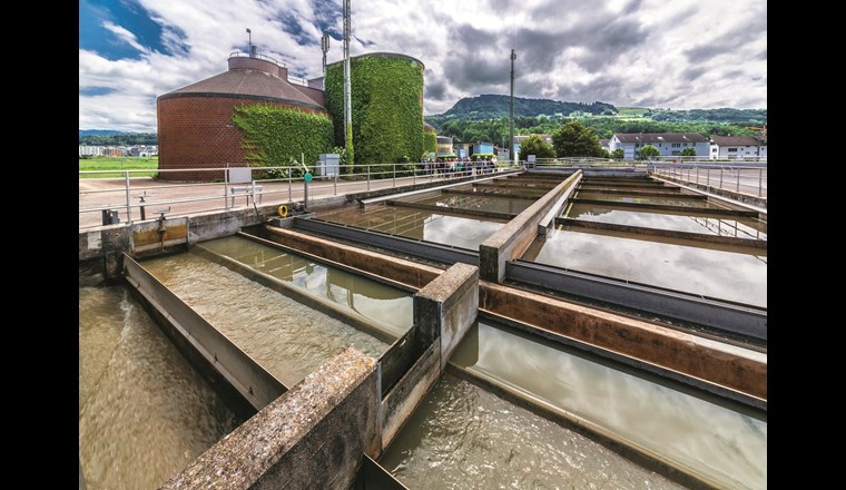Lohnt es sich, ein Klärgas-BHKW zu betreiben? Ja, meint die Betriebsleiterin des Abwasserverbandes Höfe, Karin Thum. (Foto: A. Bott)