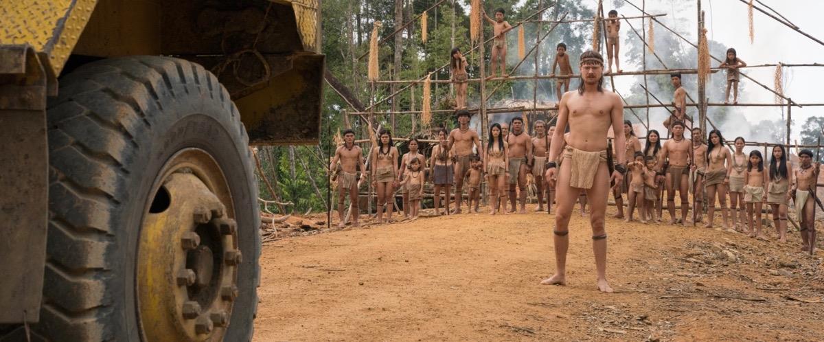 Ausschnitt aus dem Schweizer Spielfilm «Bruno Manser - die Stimme des Regenwaldes»...