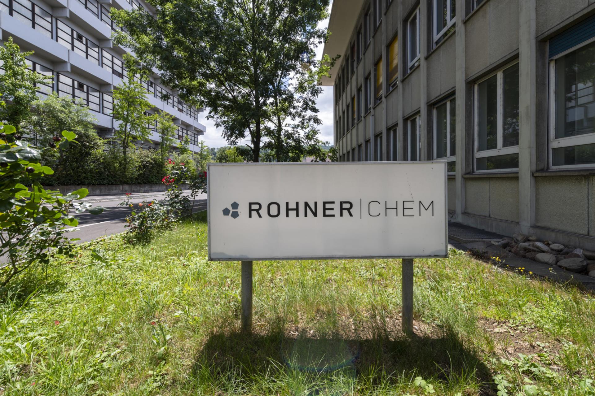 Die Firma Rohner in Pratteln ist inzwischen Konkurs gegangen.  (Foto. Rohner Chem)