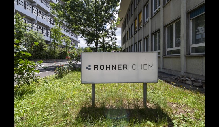 Die Firma Rohner in Pratteln ist inzwischen Konkurs gegangen.  (Foto. Rohner Chem)