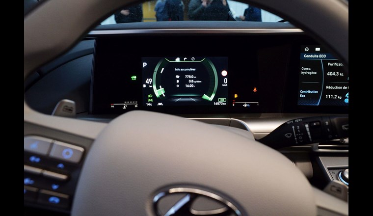 Die Rekordfahrt macht auf die Wasserstoff-Technologie aufmerksam, die sich als höchst leistungsfähige und saubere Technologie für die Elektromobilität der Zukunft anbietet. (Bild: Hyundai)