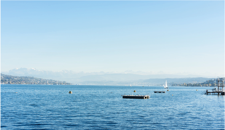 Les prévisions des modèles hydrodynamiques 3D en temps-réel du lac de Zurich sont disponibles sur meteolakes.ch. (© Rf123)