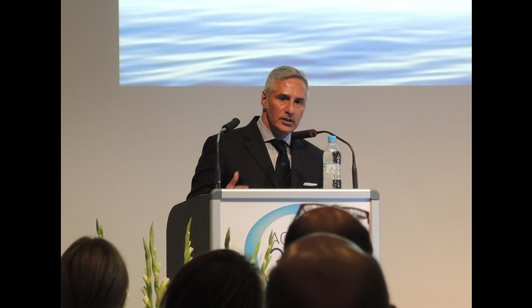Professor Alessandro Leto, Direktor der Wasserakademie in Lugano.