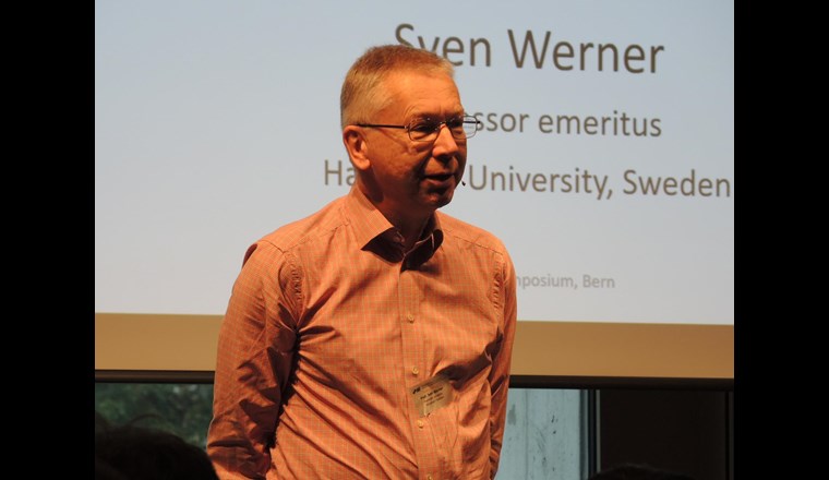 Sven Werner, Professor für Energietechnik an der Universität Halmsted in Schweden.