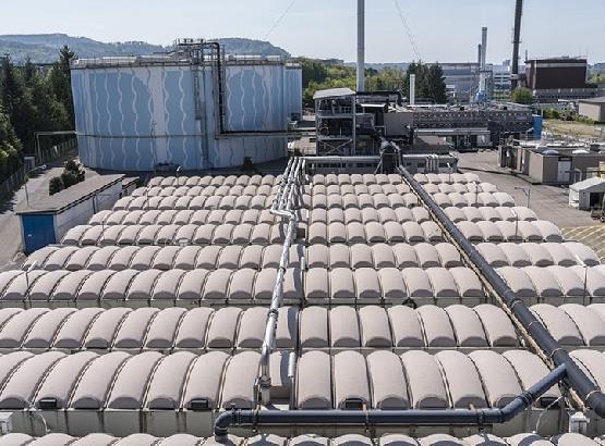 Die ARA Rhein reinigt pro Jahr rund 2,5 Milliarden Liter Abwässer aus industriellen Quellen mehrstufig – chemisch und biologisch. (Foto: ARA Rhein)