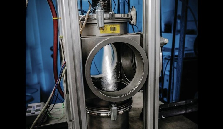 Einblick in die Forschung gegen Mikroplastik. (Foto: TU Bergakademie Freiberg/Mario Köhler)