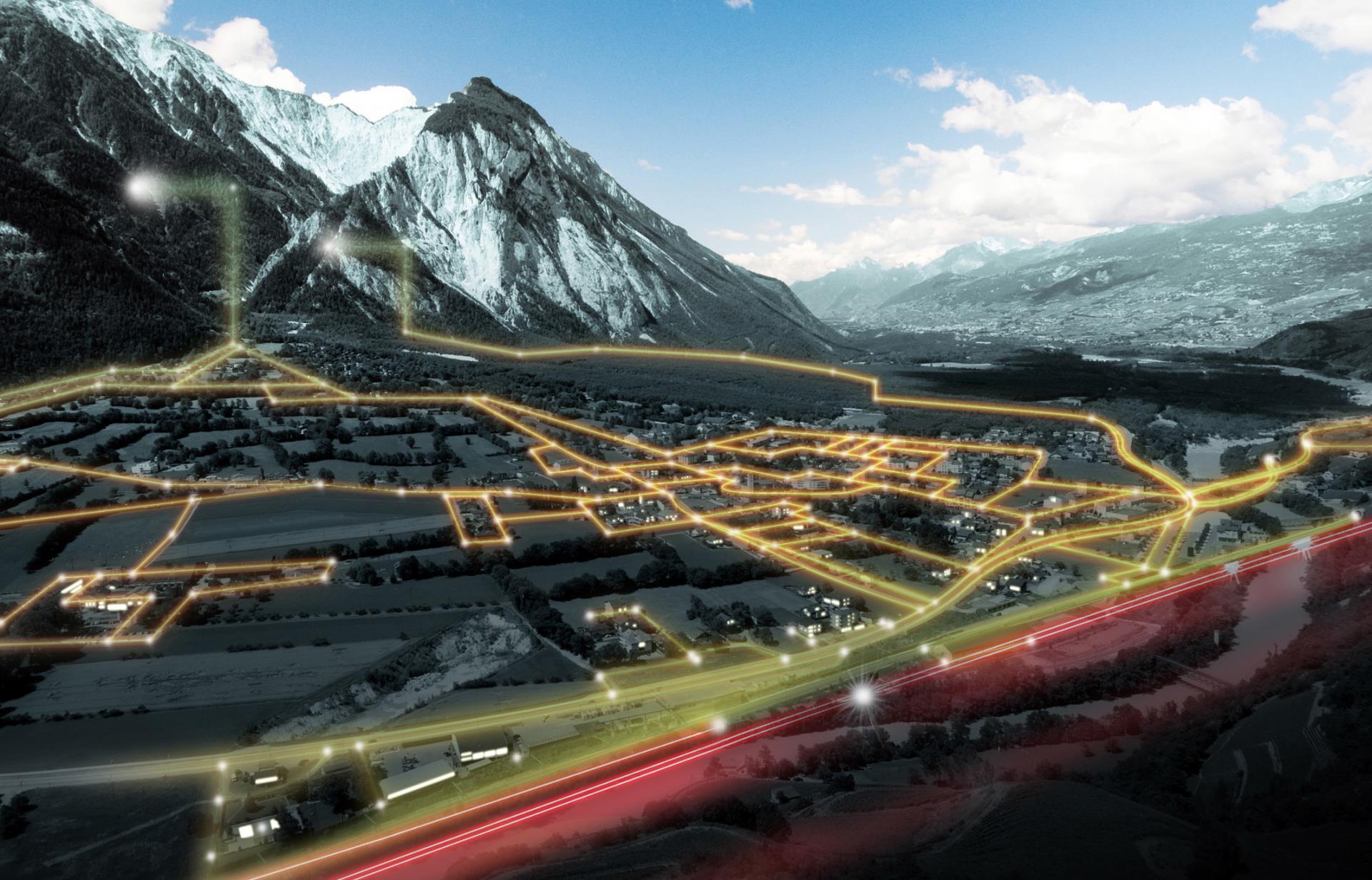 Thermische Netze beziehen Wärme oder Kälte dort, wo sie ohnehin anfällt.  (Bild: Hochschule Luzern)