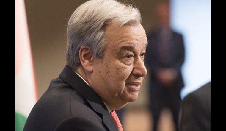 «Die Lösung ist klar», meint UNO-Generalsekretär António Guterres : «Wir müssen dringend die Investitionen in gesunde Wassereinzugsgebiete und die Wasserinfrastruktur erhöhen, um die Effizienz der Wassernutzung drastisch zu verbessern.» (Foto: UNO)