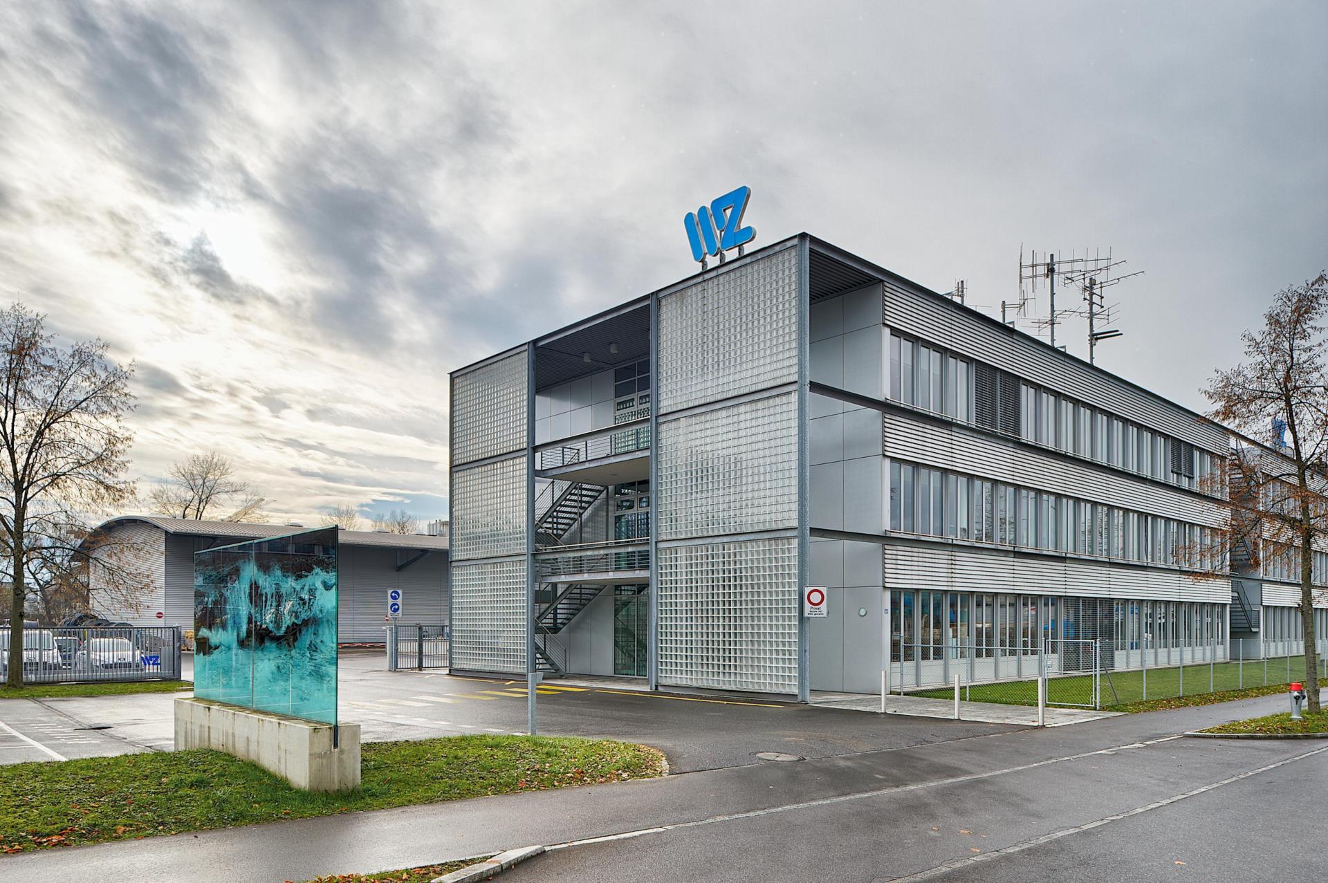 Der Hauptsitz der WWZ in Zug (Foto: WWZ)