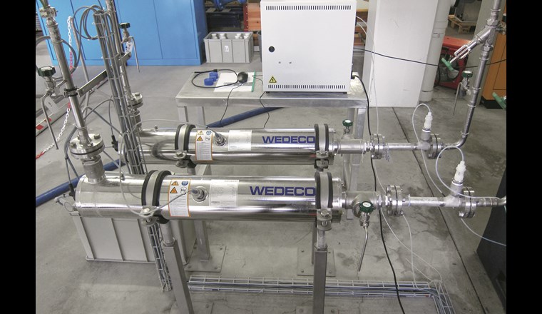 Pilotanlage der IWB.