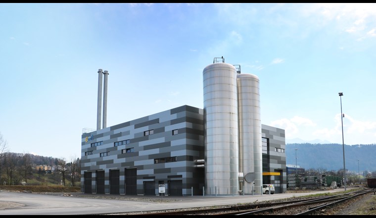 Die Wärmezentrale in Emmen. (Foto: ewl)