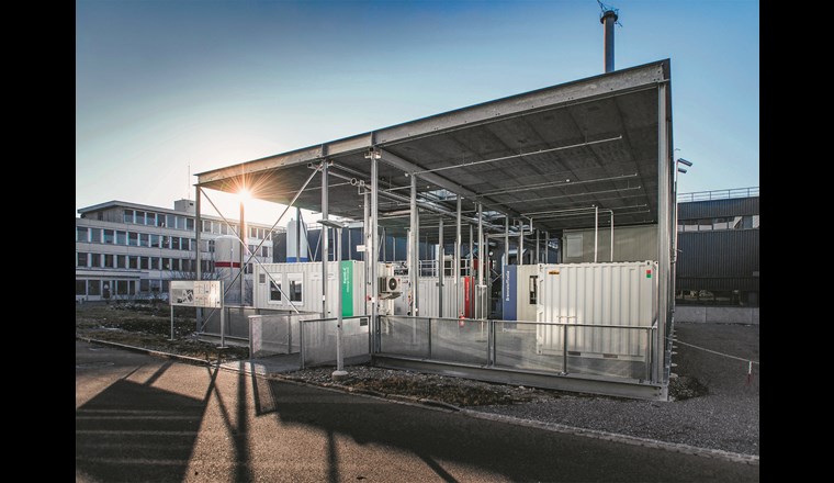 Fig. 4 ESI Plattform am PSI	(© Mahir Dzambegovic, PSI)