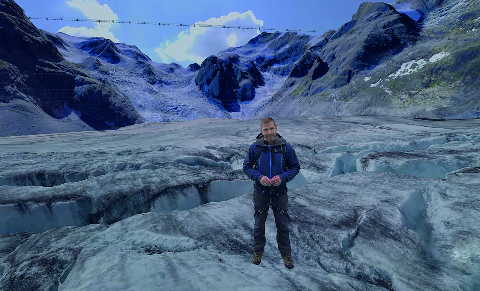 Il centro visite unico nel suo genere, il «Virtual Reality Glacier Experience» di Pontresina, apre i battenti
