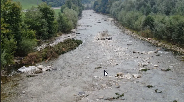 Raubäume in der Kleinen Emme sind für die Fische Rückzugsgebiete.
Quelle: Kanton Luzern