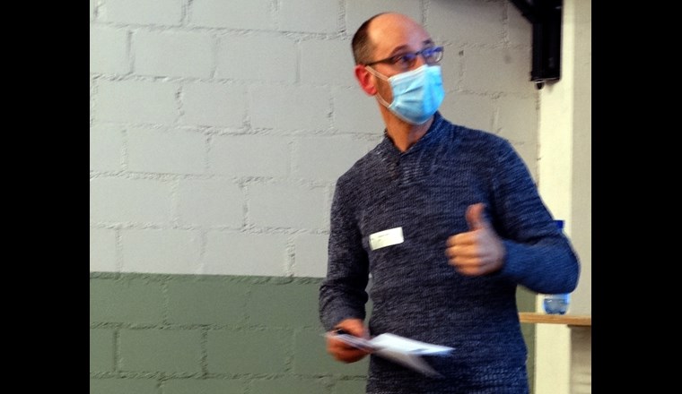 David Brugger, Leiter Geschäftsbereich Pflanzenbau SBV, Anlass VSA Young Professionals, (c) Paul Sicher/VSA