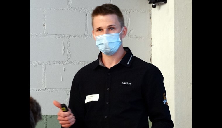 Adrian Eberhard, Geschäftsführer der Intensivmast Sodis Bruteier, Anlass VSA Young Professionals (c) Paul Sicher/VSA