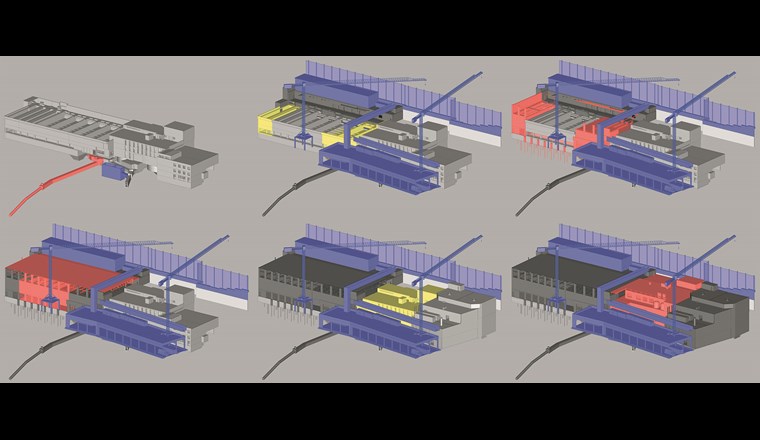 ARA Zimmerberg: Auszug aus Bauablaufplanung