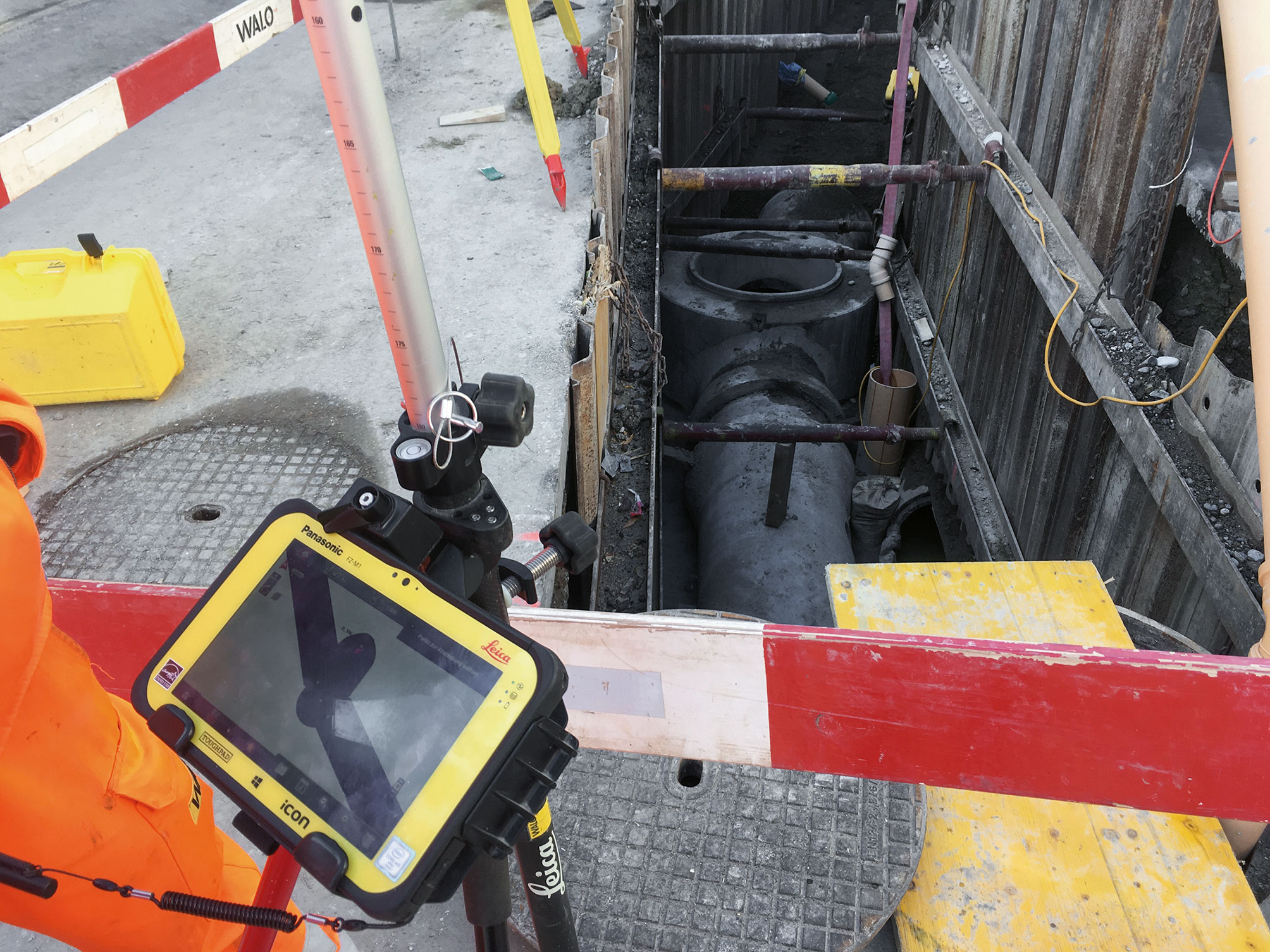 Um einen kompletten digitalen Zwilling des erstellten Bauwerks zu erhalten, wurde von jedem verbauten Objekt ein georeferenzierter 3D-Volumenkörper mit den wesentlichen Attributen generiert.