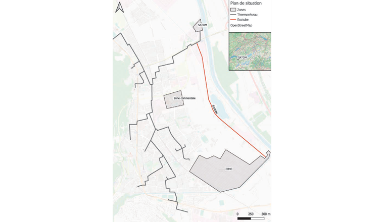 Fig. 8 Plan de situation de l’étude d’opportunité.