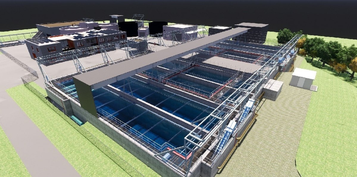 Modell der ARA Sargans: (c) ara-sargans.ch/