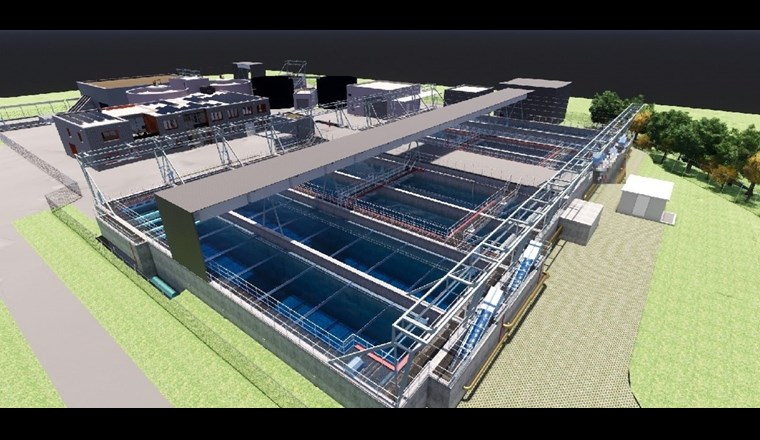 Modell der ARA Sargans: (c) ara-sargans.ch/