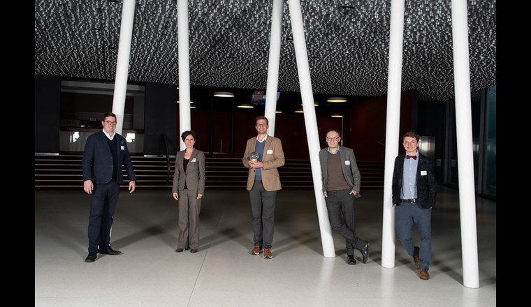 Sieger Kategorie Energietechnologien: Adaptricity AG macht die Verteilnetze fit für die klimaneutrale und erneuerbare Energiezukunft. (© BFE)