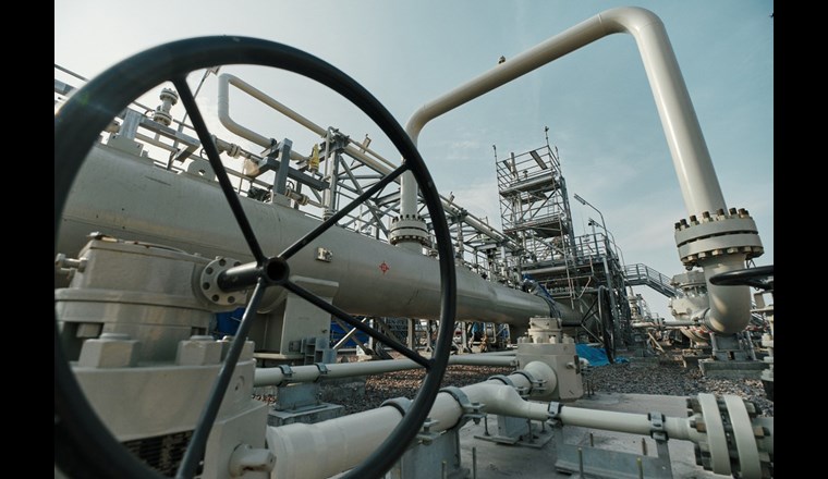 Vorbereitung der Anlagen an der russischen Anlandestation für den Betrieb (© Nord Stream 2 / Igor Kuznetsov)