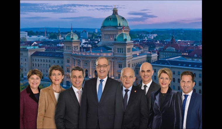 Der Gesamtbundesrat 2021
Foto:  Markus Jegerlehner