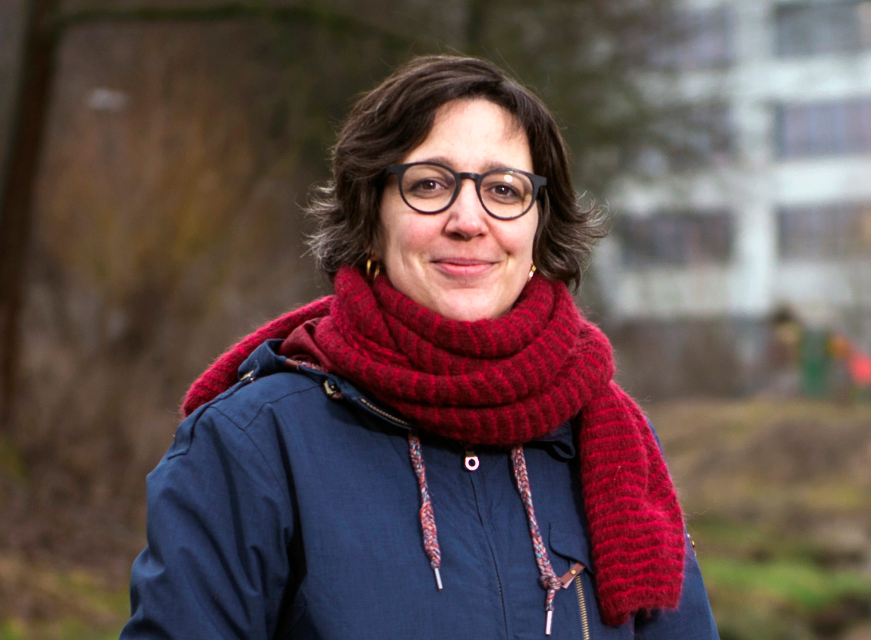 Irene Wittmer, Leiterin Plattform Wasserqualität.
Foto © Florian Bärtschinger