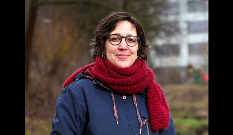 Irene Wittmer, Leiterin Plattform Wasserqualität.
Foto © Florian Bärtschinger