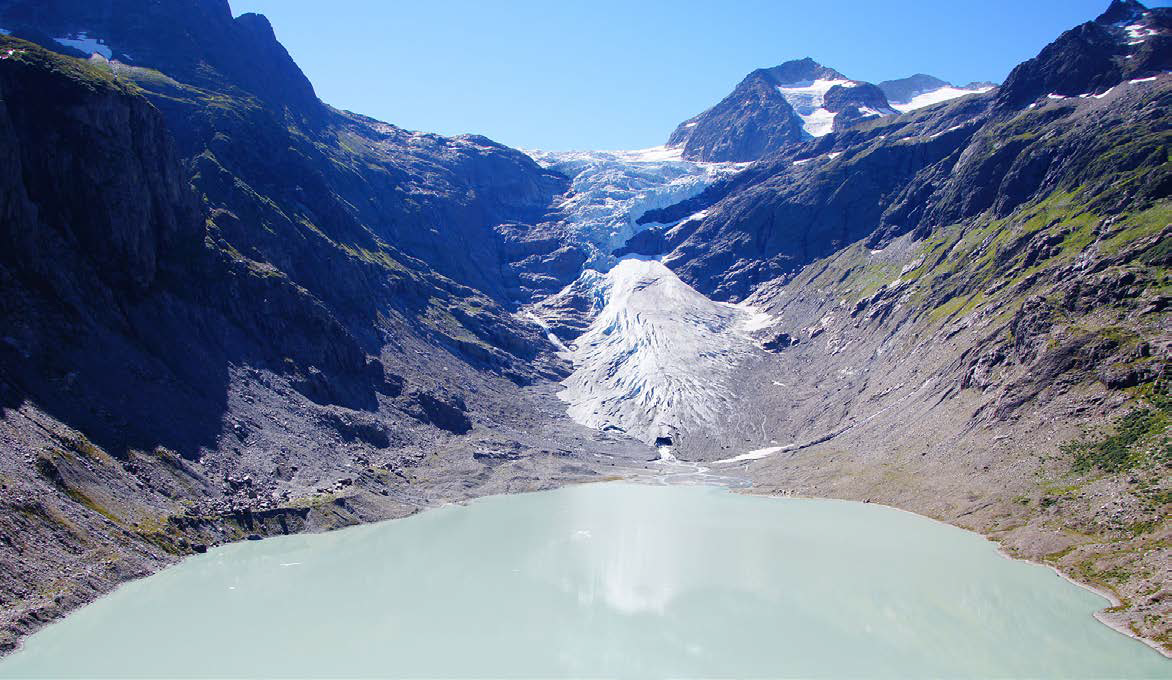 Triftsee: An Grimsel und Trift muss eine echte Interessenabwägung zwischen Nutzung und Schutz durchgeführt werden, verlangt das Bundesgericht. (© Martin Abegglen / CC BY-SA 2.0)
